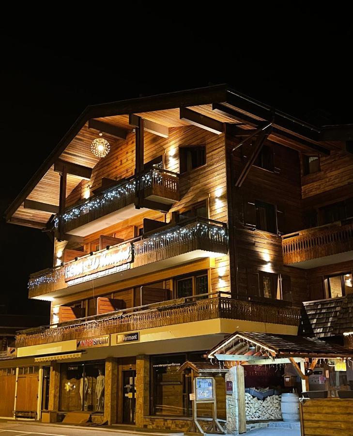 Hotel Et Spa Le Vermont Le Grand-Bornand Exterior foto