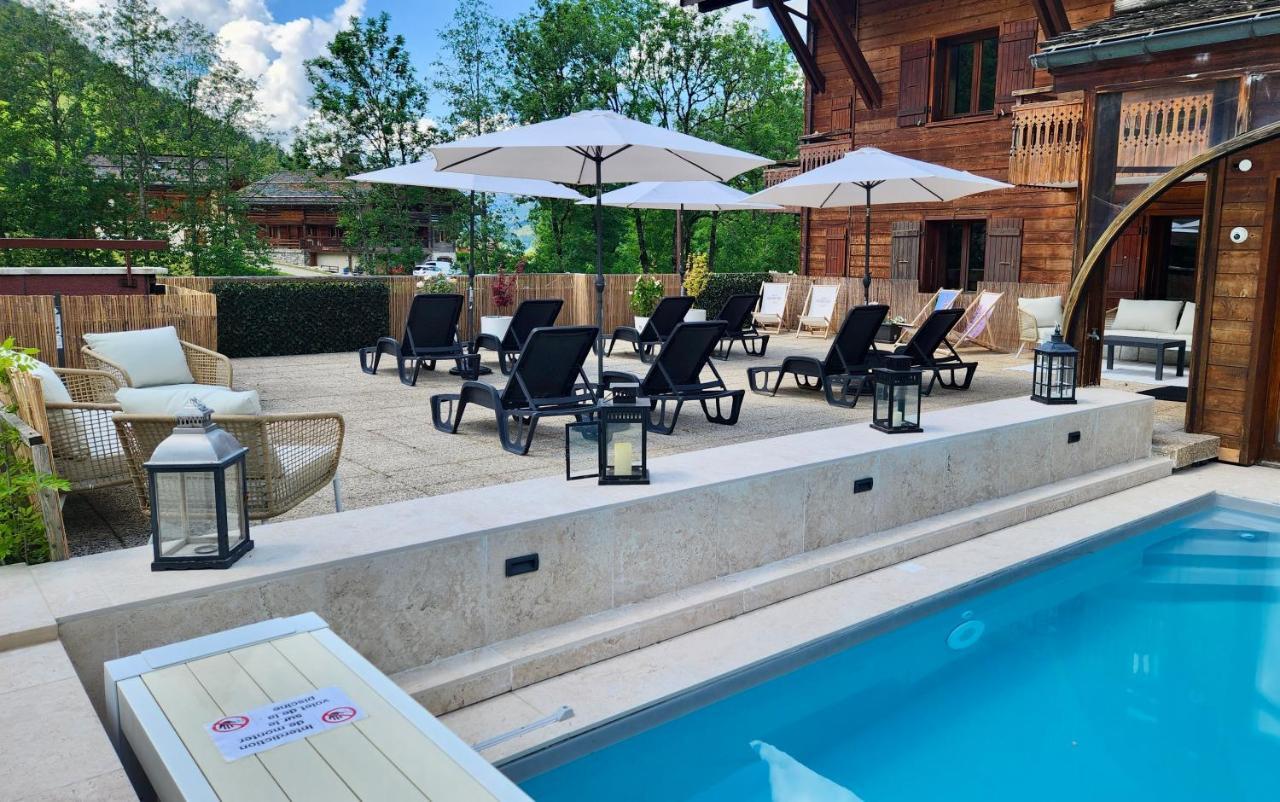 Hotel Et Spa Le Vermont Le Grand-Bornand Exterior foto